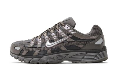 Nike P-6000 Cave Stone Medium Ash Flat Pewter Metallic Silver
