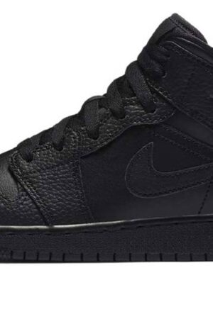 Air Jordan 1 Mid Triple Black 2022